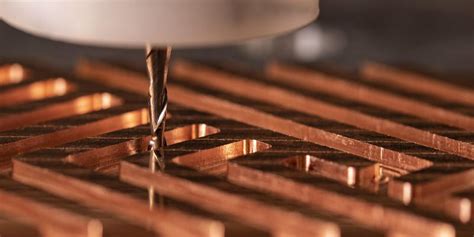 cnc copper machining parts|cutting speed for copper milling.